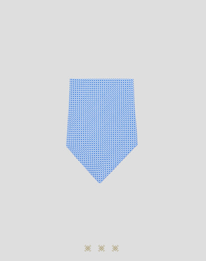Corbata azul cielo con nudo 91-041