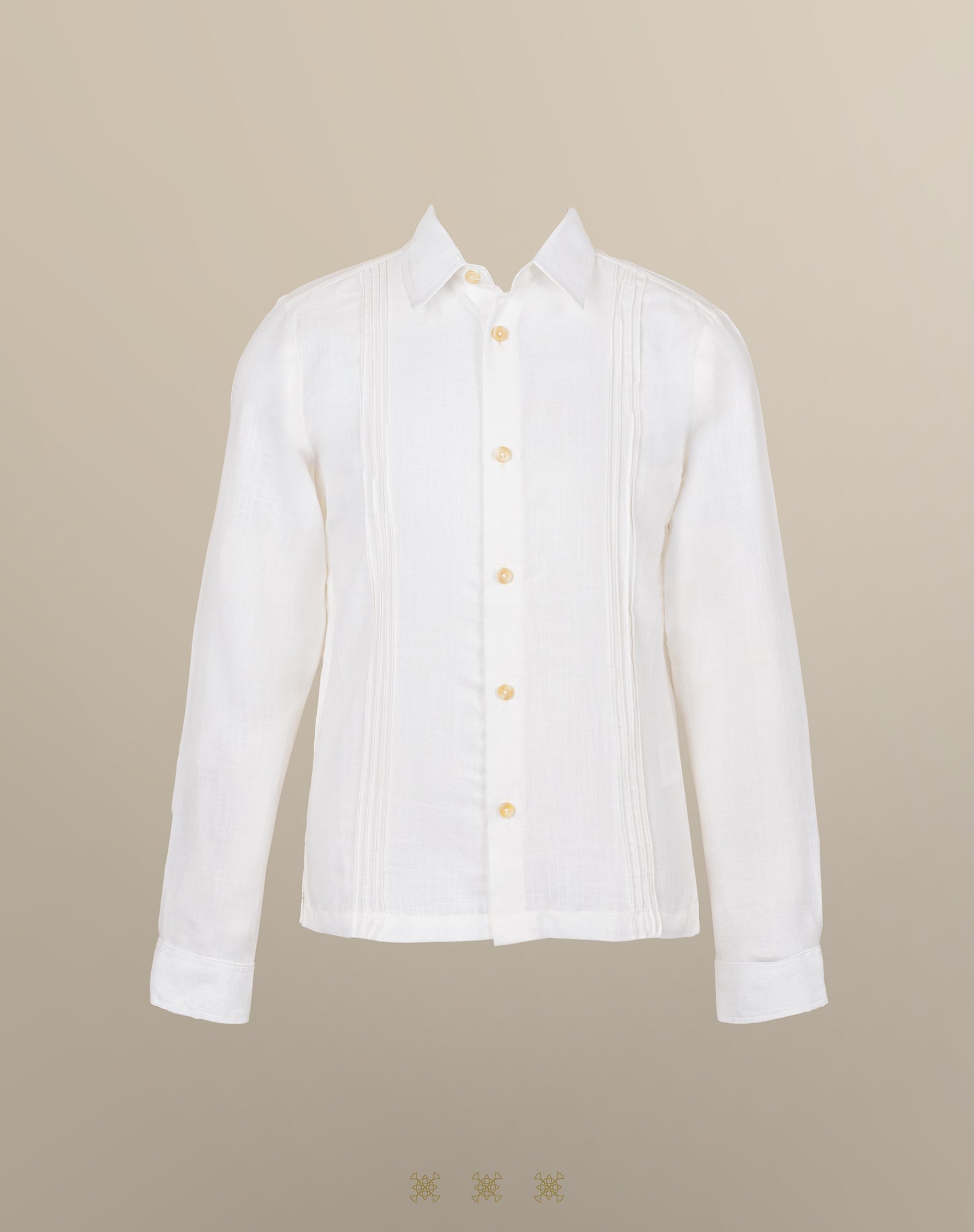 Camisa guayabera blanca 91-045