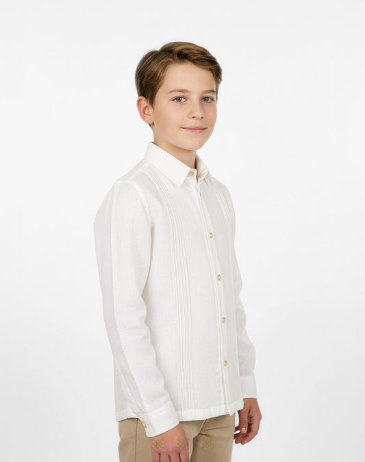 Guayabera blanca 91-045