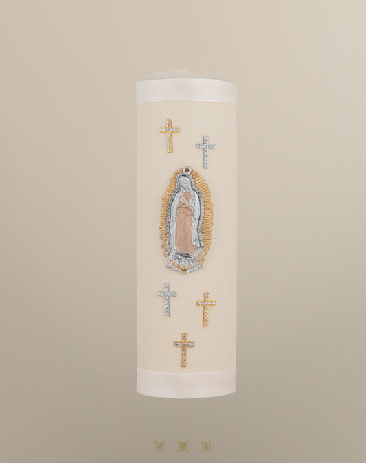 Cirio de boda hueso 92-001