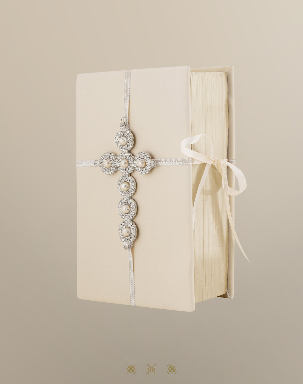 Biblia de boda ivory / plata 92-002