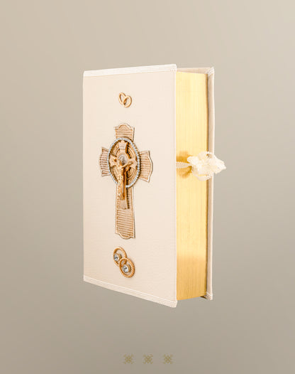 Biblia de boda hueso 92-003