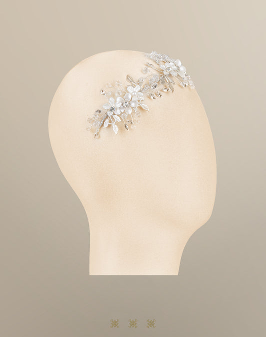 Tocado plata 92-033
