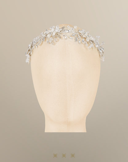 Tocado plata 92-033