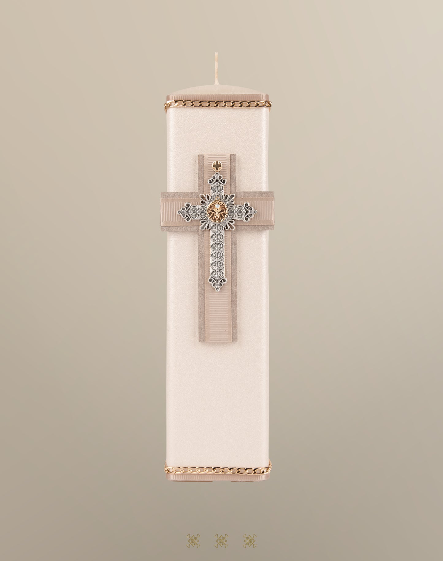 Cirio de boda hueso 92-181