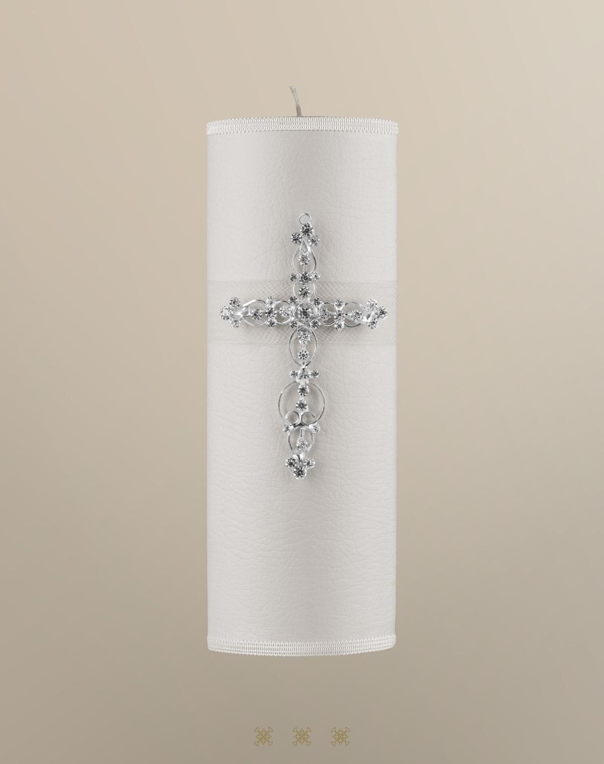 Cirio de boda plata 92-189