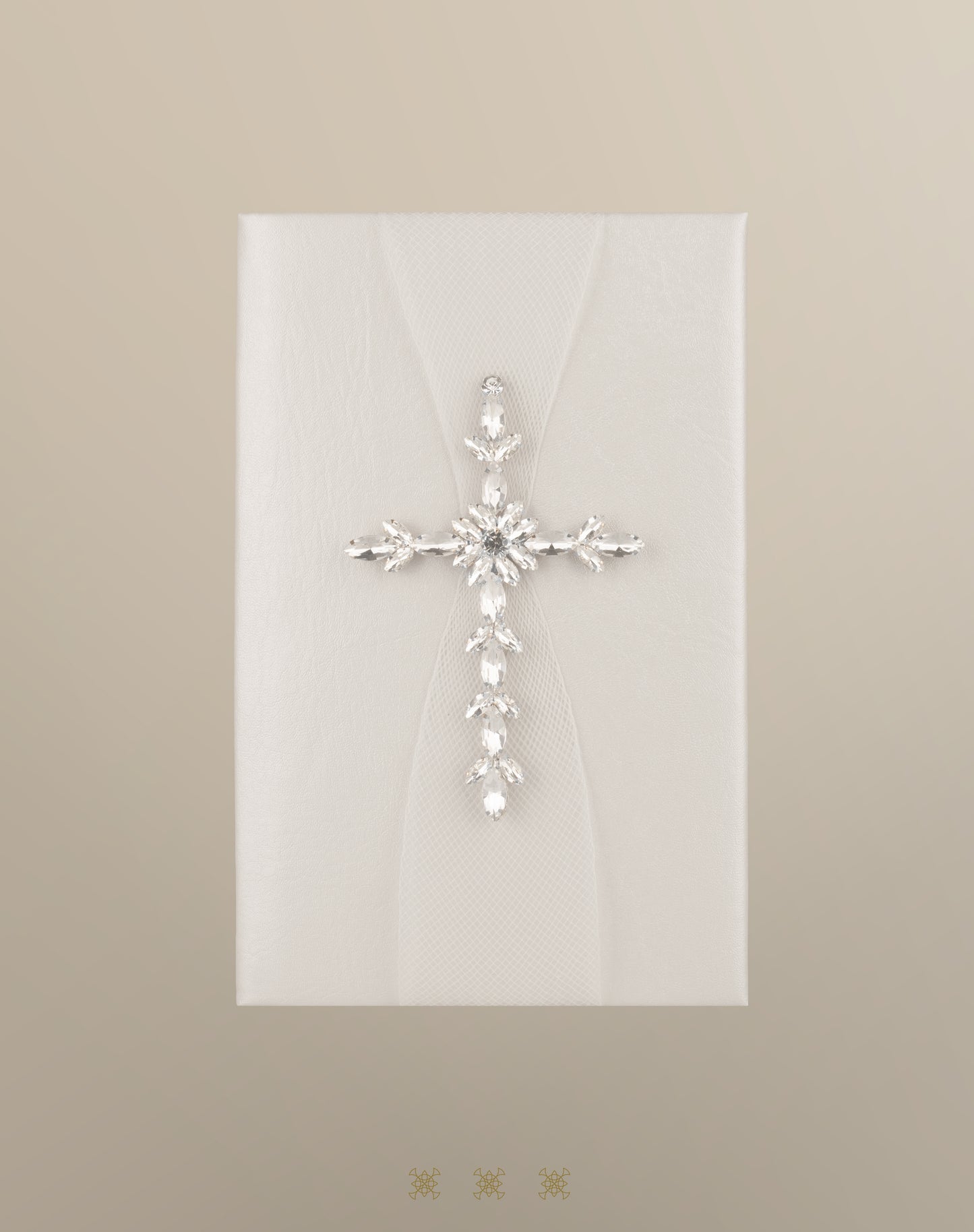 Biblia de boda ivory / plata 92-190