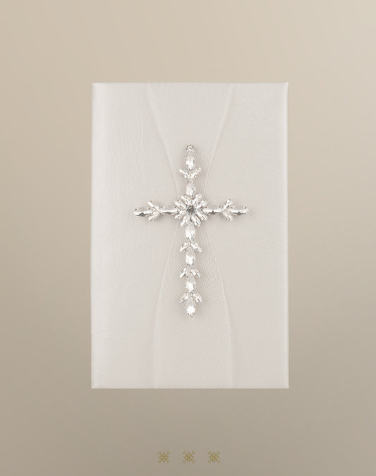 Biblia de boda ivory / plata 92-190