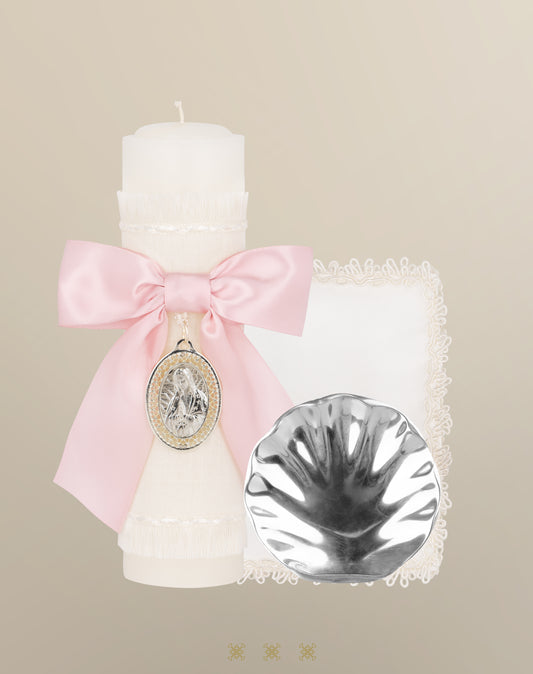 Set Bautizo rosa 92-276