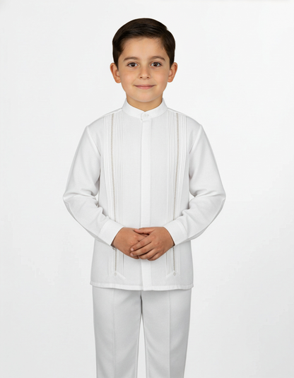 Guayabera y pantalón infantil 95-006