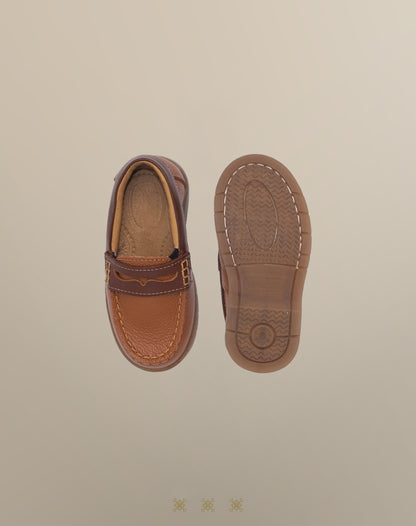 Mocasín Miel Infantil A4-001