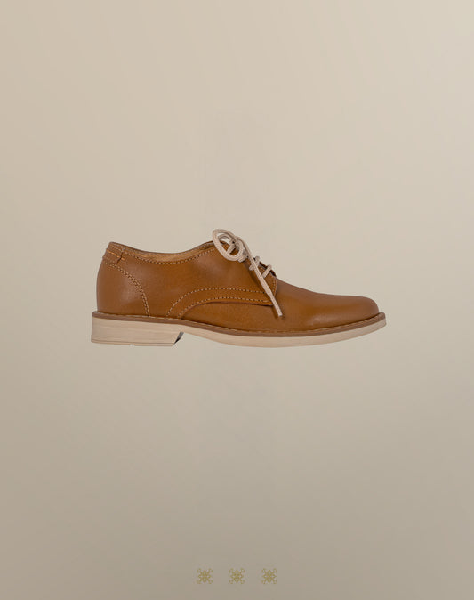 Zapato formal juvenil miel A4-003