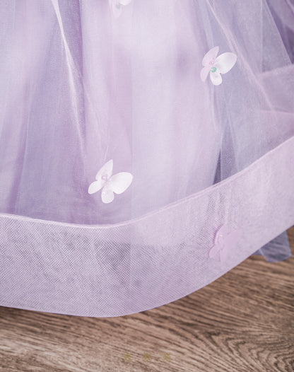 Vestido Infantil Lila A7-005