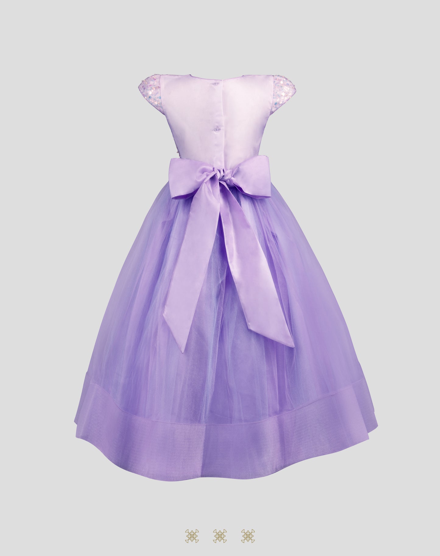Vestido Infantil Lila A7-005
