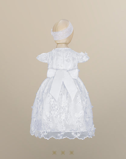 Vestido Infantil Blanco B3-048