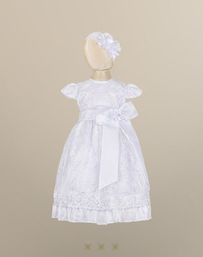 Vestido Infantil Blanco B3-051