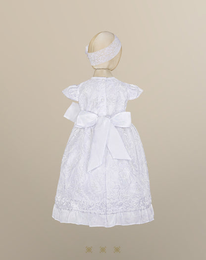 Vestido Infantil Blanco B3-051