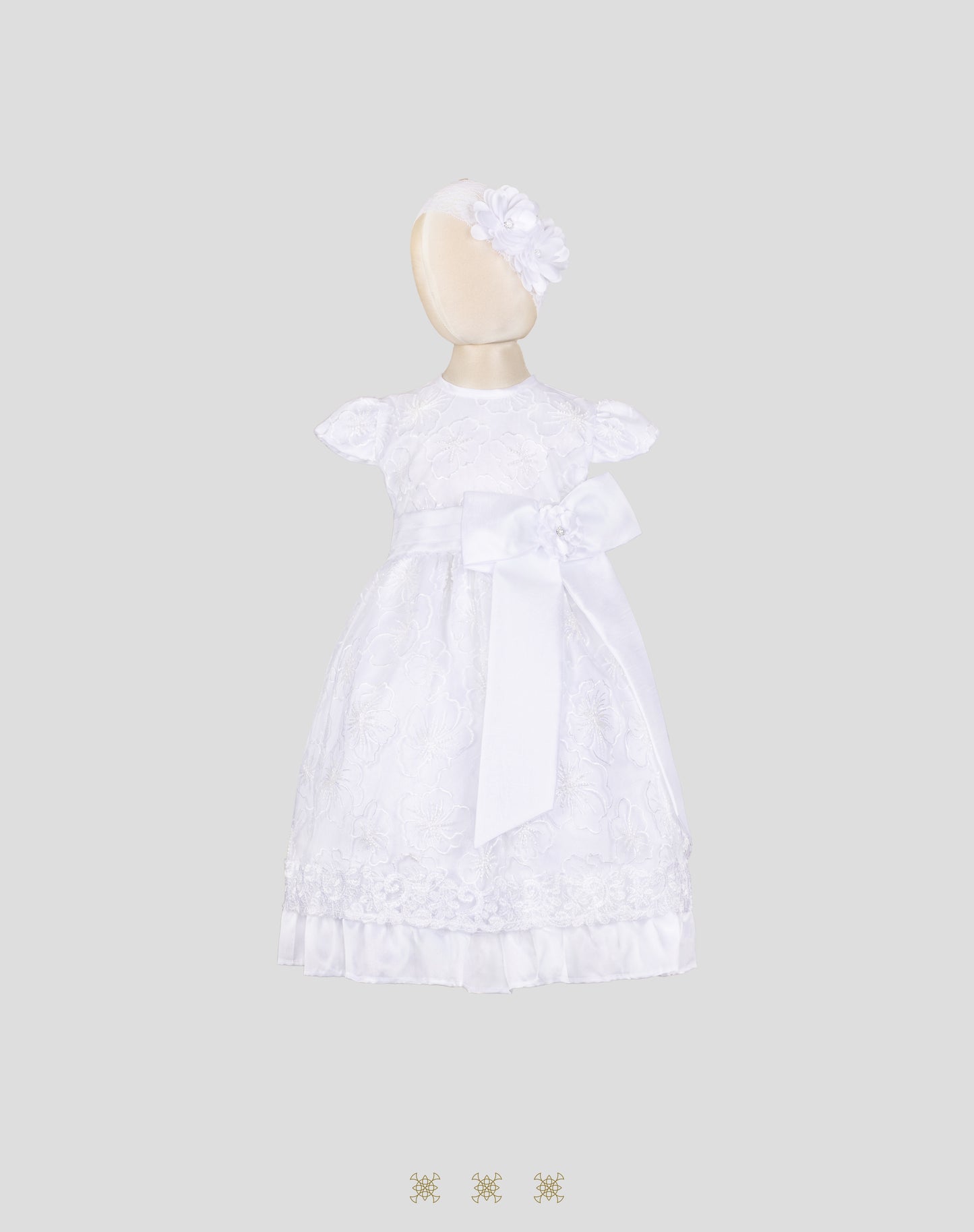 Vestido Infantil Blanco B3-051