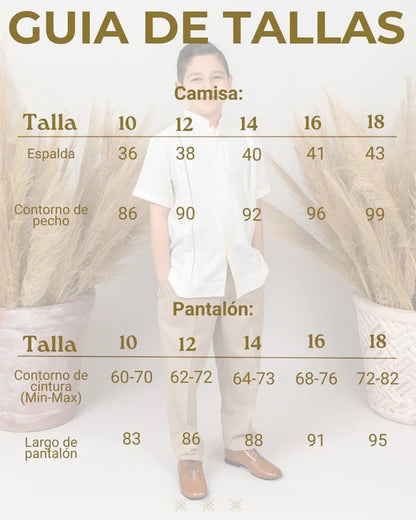 Guayabera y pantalón 95-007