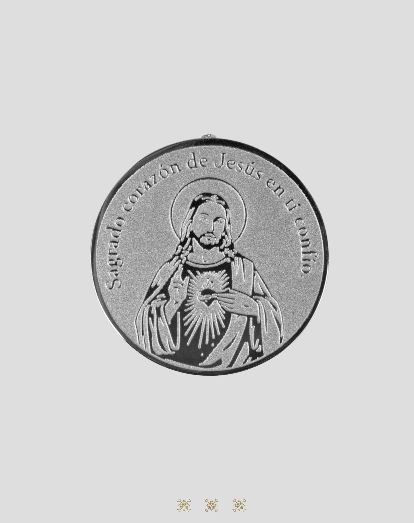 Arras de boda Sagrado Corazón plata 75-236