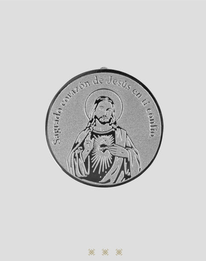 Arras de boda Sagrado Corazón plata 75-236