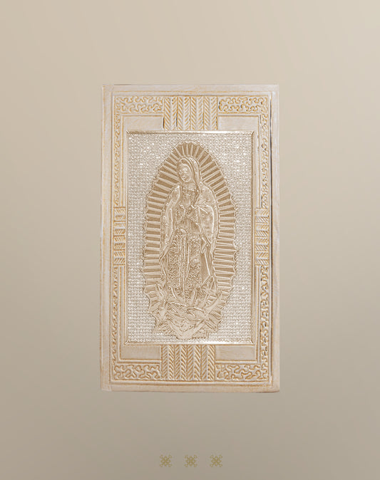 Biblia de boda repujado dorada 17-246
