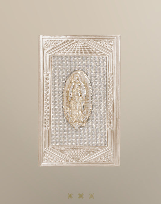 Biblia de boda repujado dorada 17-246