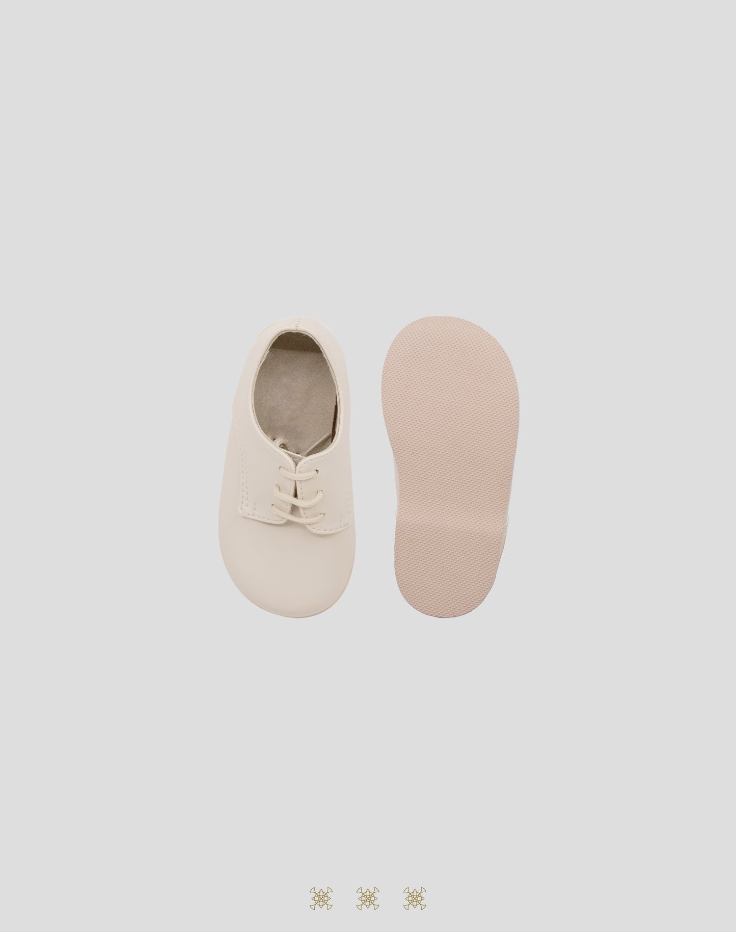 Zapato infantil hueso 03-005