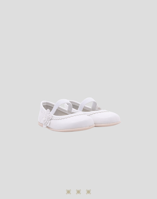 Zapatos de niña blanco 03-076