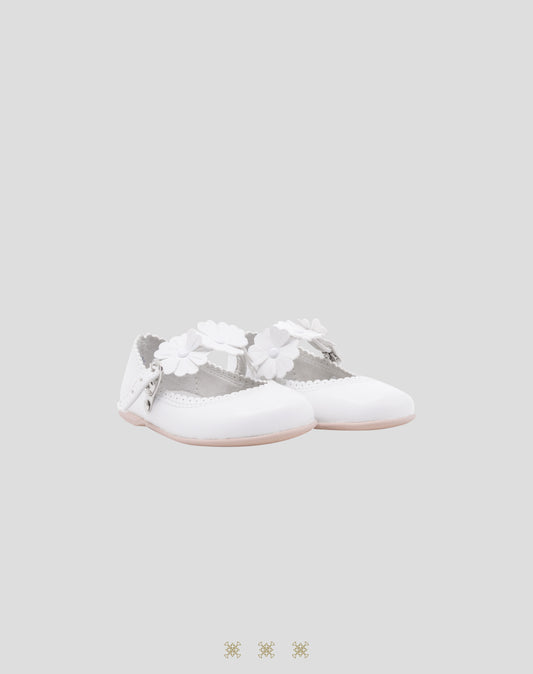 Zapatos de niña blanco 03-079
