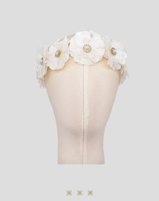 Corona de flores 19-049