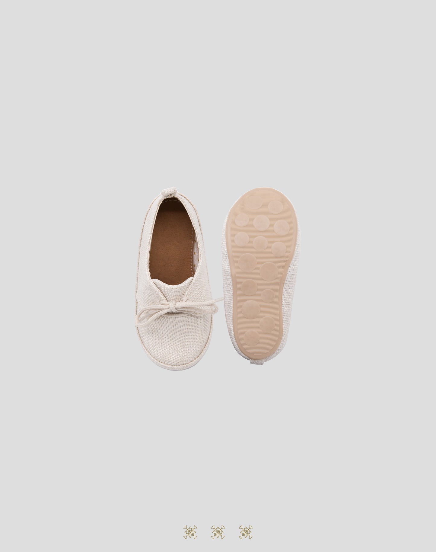 Zapato infantil hueso 85-008
