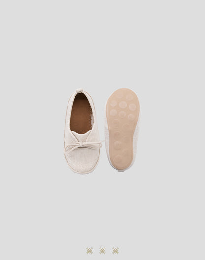 Zapato infantil hueso 85-008
