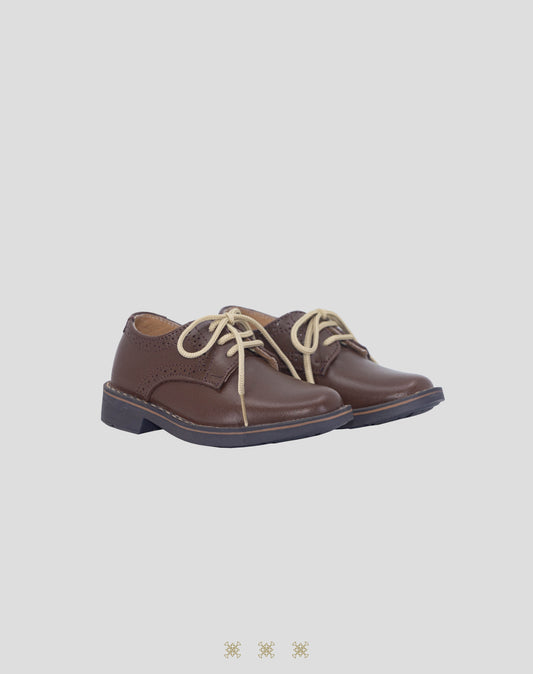 Zapato formal infantil café A4-002