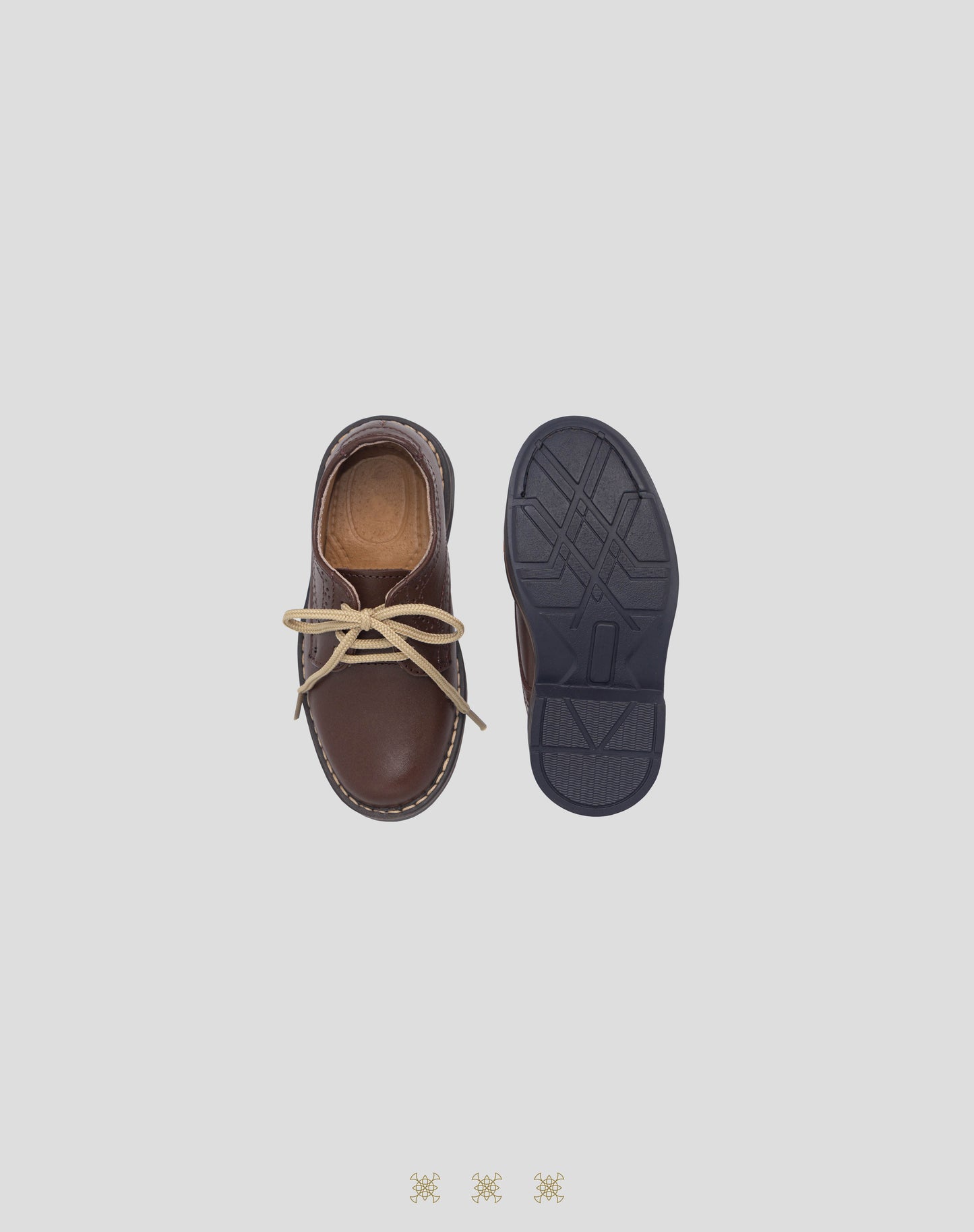 Zapato formal infantil café A4-002