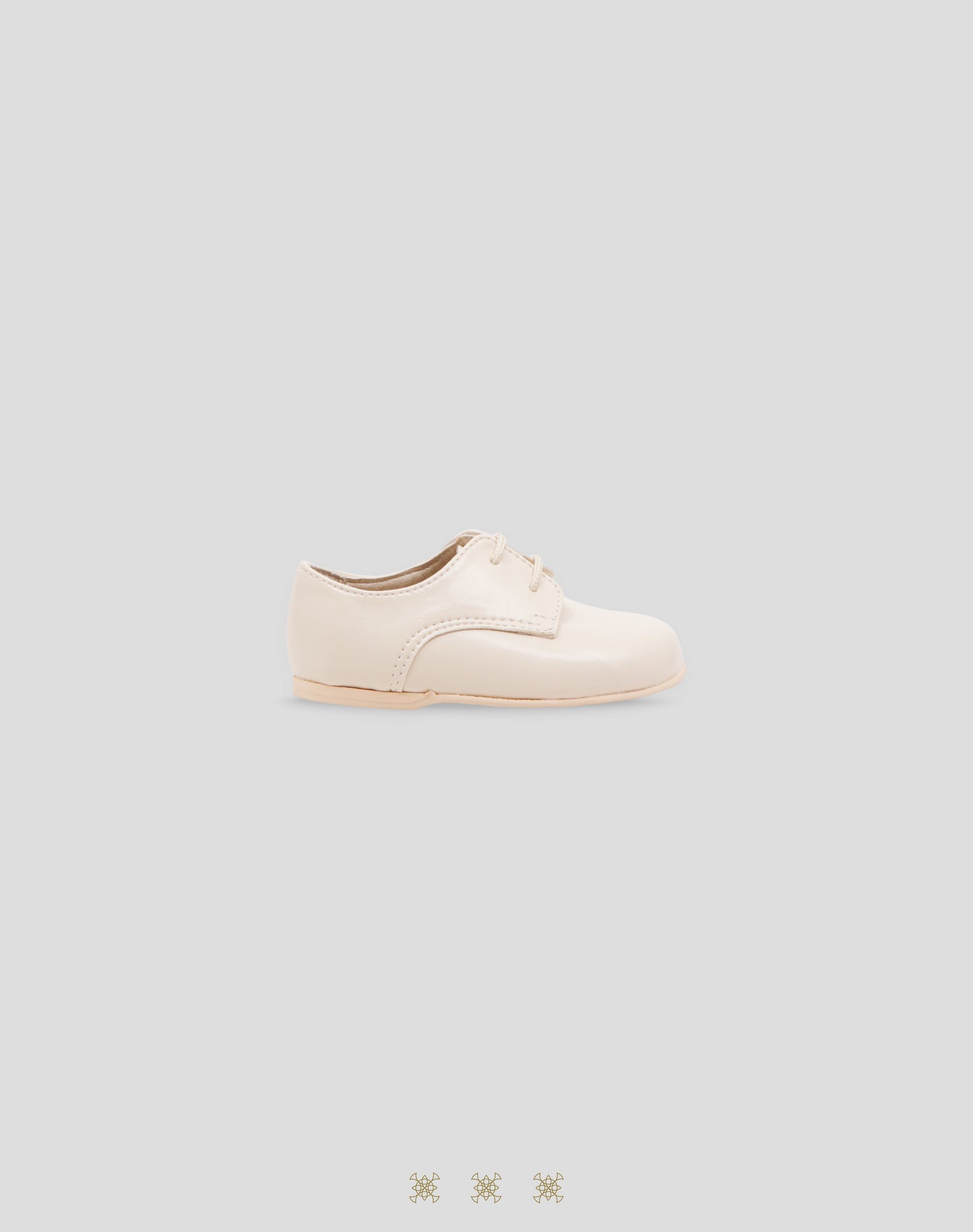 Zapato infantil hueso 03-005