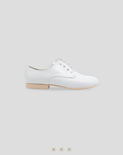 Zapato juvenil blanco 03-005