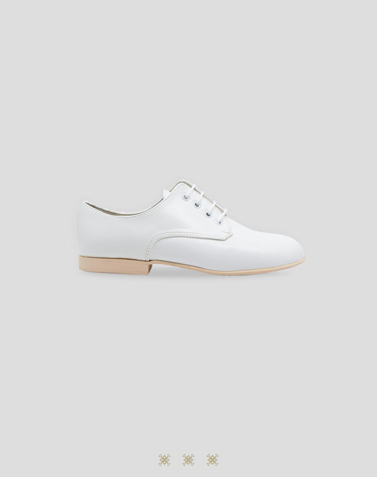 Zapato juvenil blanco 03-005