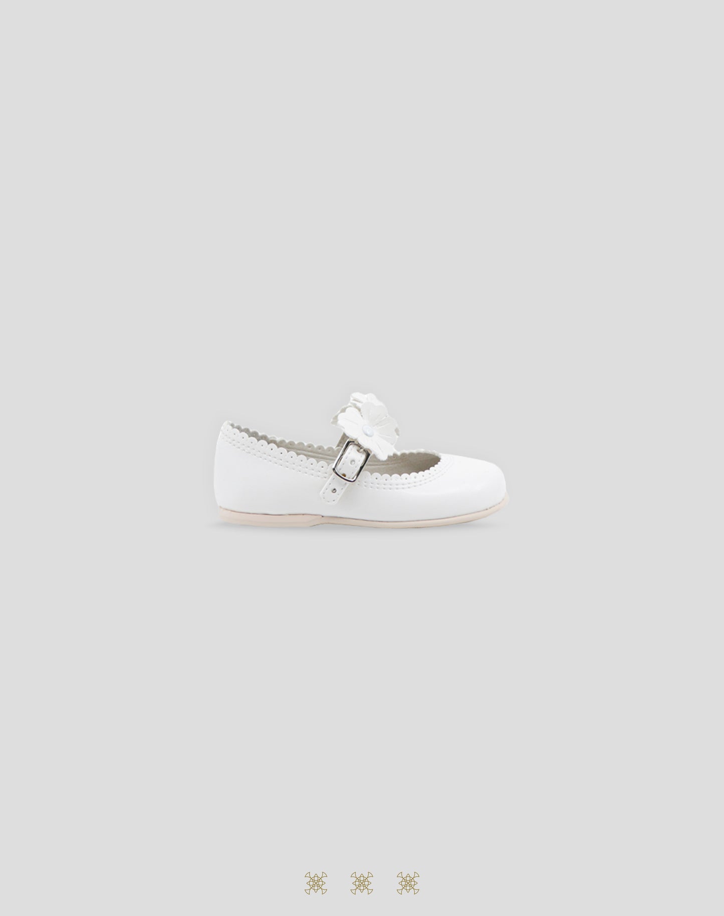 Zapatos de niña blanco 03-079