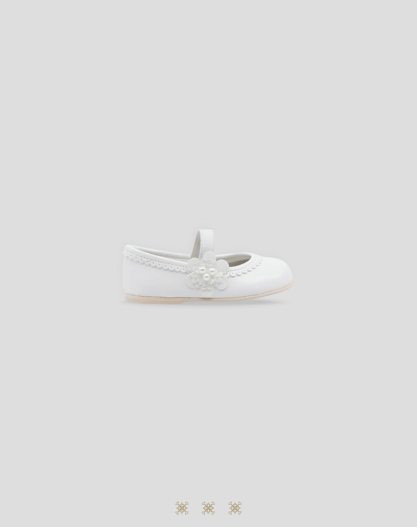 Zapatos de niña blanco 03-076