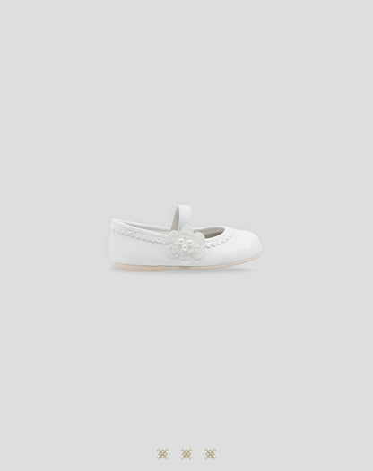 Zapatos de niña blanco 03-076