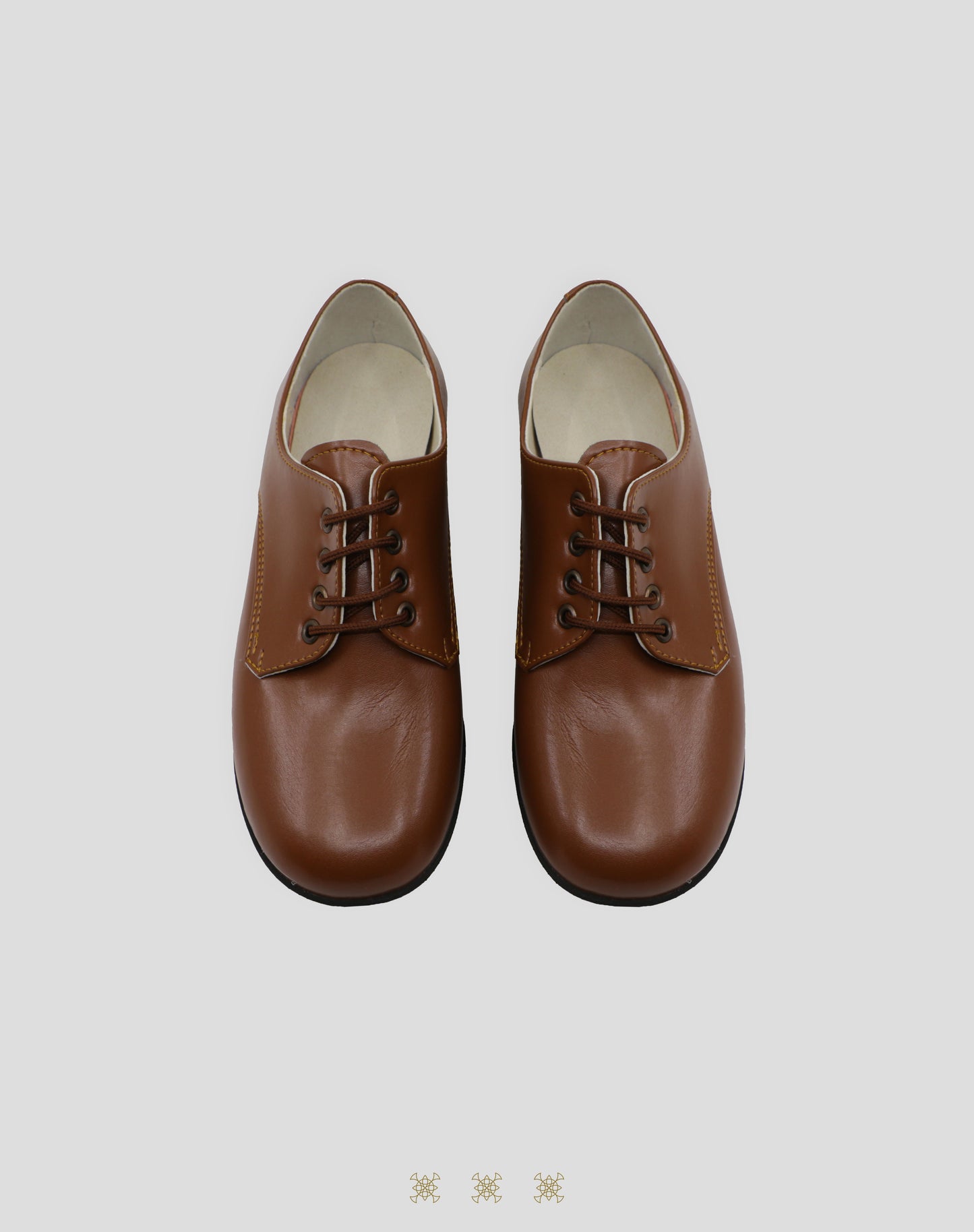 Zapato juvenil café 03-005