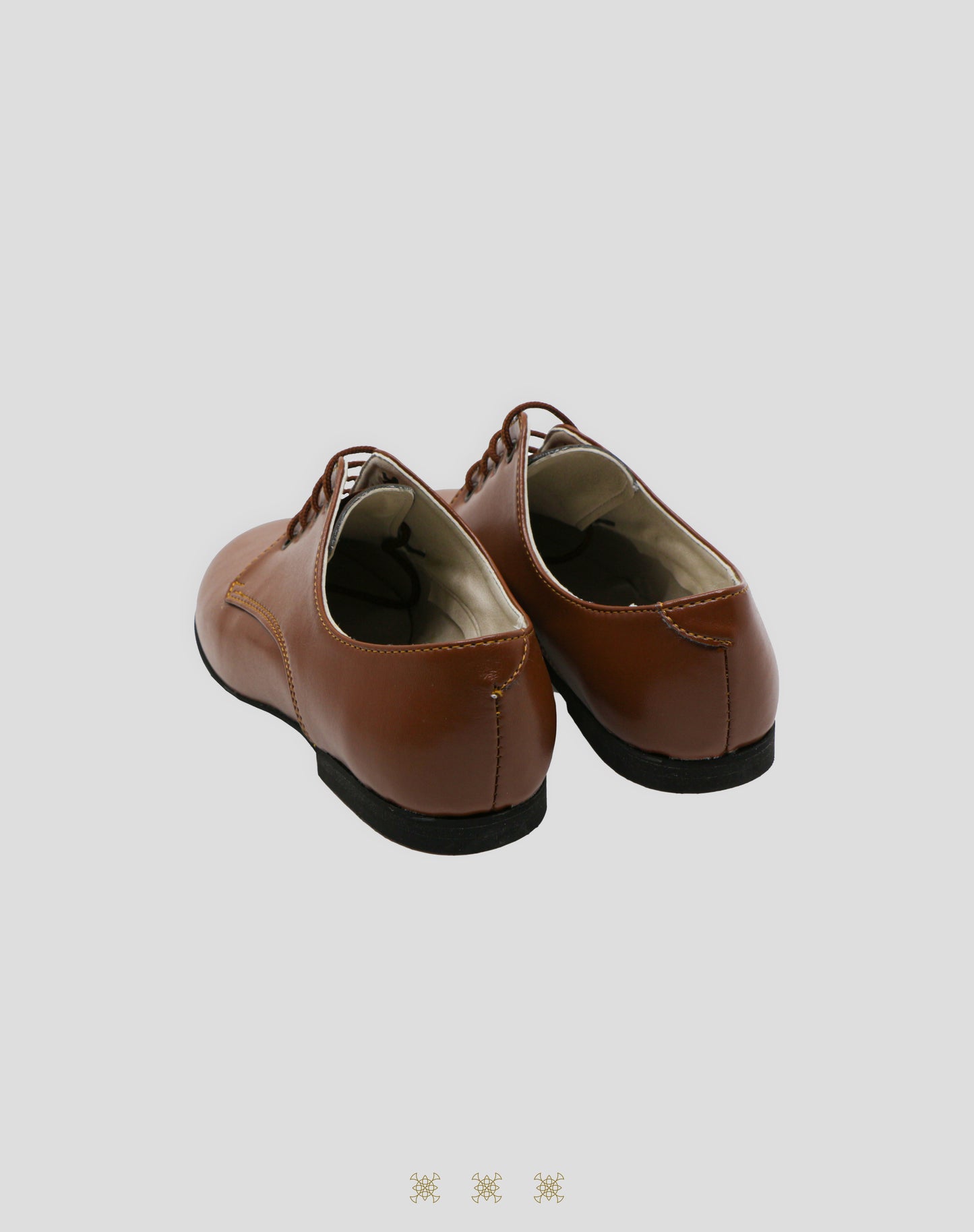 Zapato juvenil café 03-005