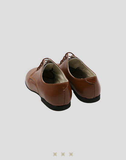 Zapato juvenil café 03-005