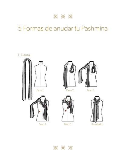 PASHMINA GRIS AZULADO 76-003